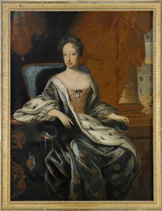 Porträt von Hedwig Eleonora von Holstein-Gottorp, Königin von Schweden