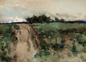 Landschaftsskizze, n.d.
