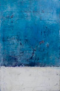 Tiefer Blauer Horizont Abstrakt