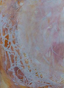 Zarte Blush-Frost-Muster von Deb Chaney