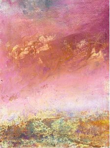 Ätherischer Rosa Horizont von Deb Chaney