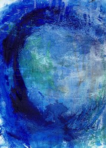 Flüssige Blaue Tiefen