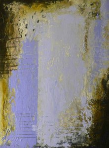 Texturiertes Lavendel Gold von Deb Chaney