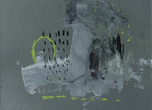 Urbanes Graues Neon-Abstrakt