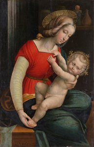 Madonna und Kind von Defendente Ferrari