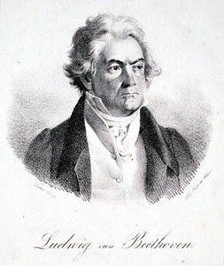 Ludwig van Beethoven 1824 von Deker Deker
