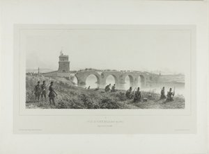 Eroberung der Molle-Brücke von Denis Auguste Marie Raffet
