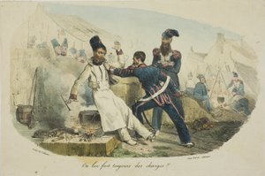 On lui Fait Toujours des Charges!! von Denis Auguste Marie Raffet