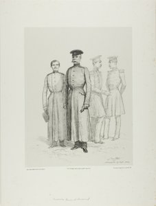Russische Gefangene von Bomarsud von Denis Auguste Marie Raffet