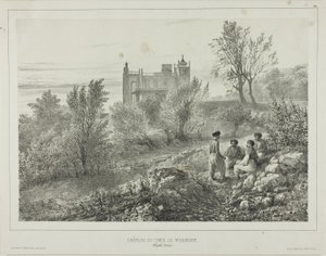 Das Schloss von Graf Woronzoff, Aloupka, Krim, 12. August 1837