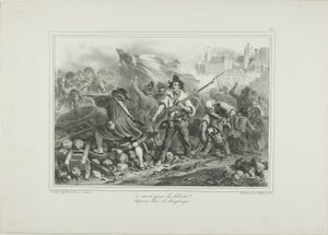 Zum Tod für die Freiheit! von Denis Auguste Marie Raffet