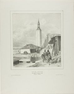 Wende am Glockenturm, Rahmen während der türkischen Besatzung von Denis Auguste Marie Raffet
