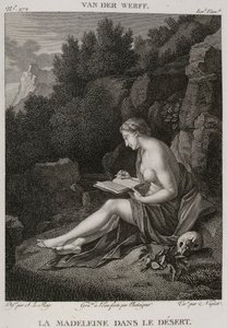 Die Magdalena in der Wüste, nach Adriaen van der Werff
