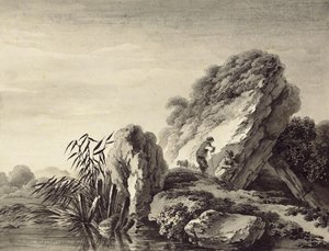 Hirtenszene in südlicher Landschaft