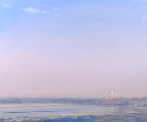Taj Mahal vom Agra-Fort