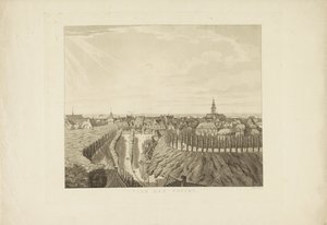 Nijmegen, Blick von der Belvédère nach Westen