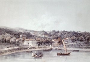 Blick auf St. Jean, in der Nähe von Nizza