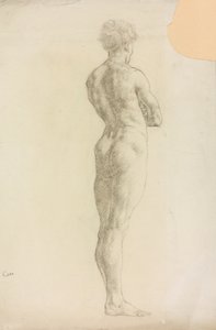 Studie einer männlichen Figur