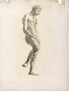 Stehender männlicher Akt, ca. 1906-08