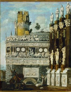 Imaginäre Architektur von Desiderio Monsu