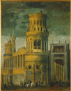 Imaginäre Architektur von Desiderio Monsu