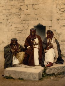 Beduinen des Jordangebiets, Heiliges Land von Detroit Photographic Co.
