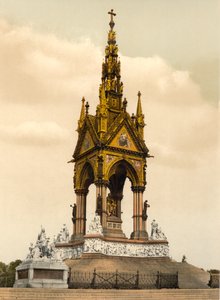 Albert Memorial, London, ca. 1890-1900