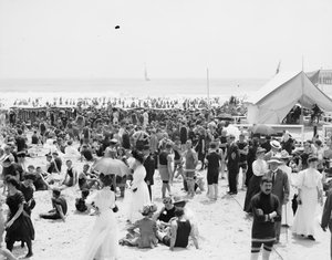 Atlantic City, die Badezeit