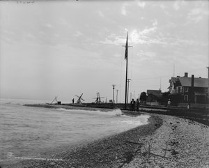 Sonnenuntergang, Mackinac Island, Michigan, um 1908