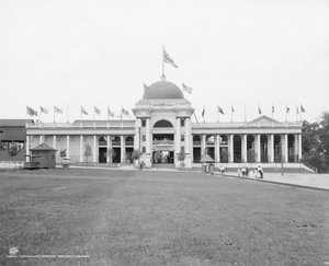 Wonderland, Kennywood Park, nahe Pittsburgh, ca. 1906 (s/w Foto)