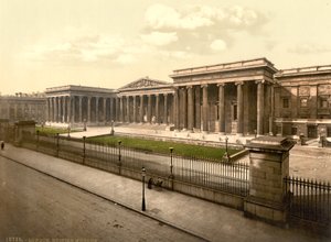 British Museum, London, um 1890-1900