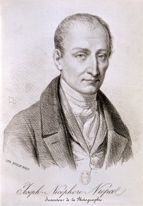 Porträt von Joseph Nicéphore Niépce von Develay-Buret Develay-Buret