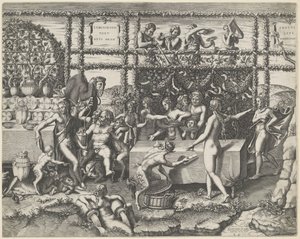 Hochzeitsfest von Amor und Psyche (Mittelteil)