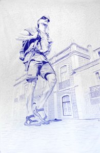 Der Wanderer von Diego Beyro