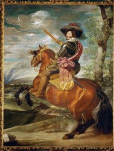 Conde Duque de Olivares zu Pferde