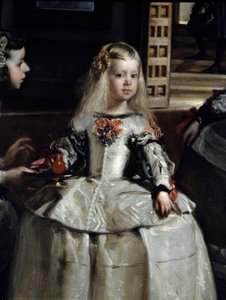 Las Meninas (Detail) von Diego Rodriguez de Silva y Velazquez