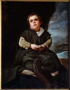 Porträt des Narren Francisco Lezcano, genannt das Kind von Vallecas