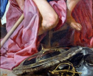 Der Kriegsgott Mars (Detail)