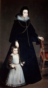 Doña Antonia Ifenarrietta und ihr Sohn, 1631 von Diego Velázquez