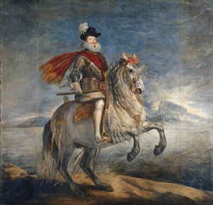 Reiterporträt von Philipp III. (1578-1621) ca. 1628-35