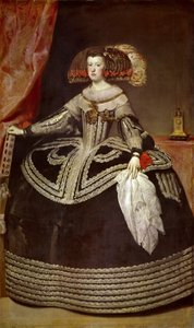 Porträt von Mariana von Österreich 1634-1696