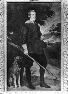 Porträt von Philipp IV. (1605-65), König von Spanien als Jäger von Diego Velázquez