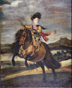 Der Infante Baltasar Carlos zu Pferd