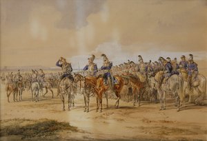 Nach den Manövern, in der Nähe von München
