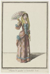 Frau von Qualität im Sommernachthemd von Dieu de Saint Jean