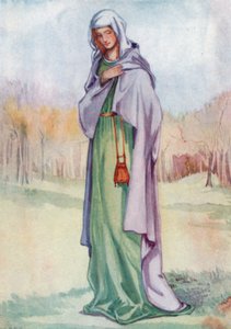 Eine Frau aus der Zeit von Heinrich III. 1216-1272 von Dion Clayton Calthrop