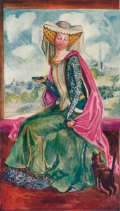 Eine Frau aus der Zeit Heinrichs IV., 1907 von Dion Clayton Calthrop