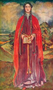 Eine Frau aus der Zeit Heinrichs I., 1907