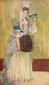 Eine Frau aus der Zeit von William und Mary, 1907 von Dion Clayton Calthrop