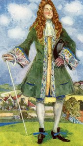 Männerkostüm zur Zeit von Wilhelm und Maria (1689-1702)